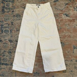 Wide leg Everlane Jeans in White